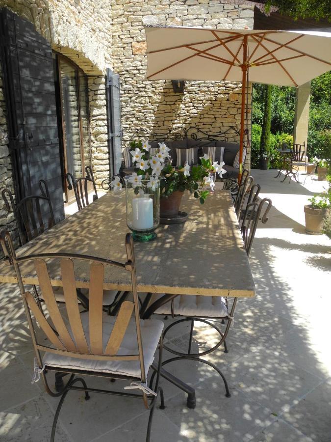 Oustau De Piera Bed & Breakfast Gordes Bagian luar foto